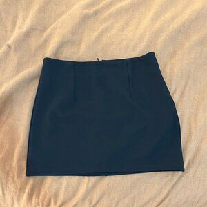 Staud Black Mini Skirt - Tailored - Size M